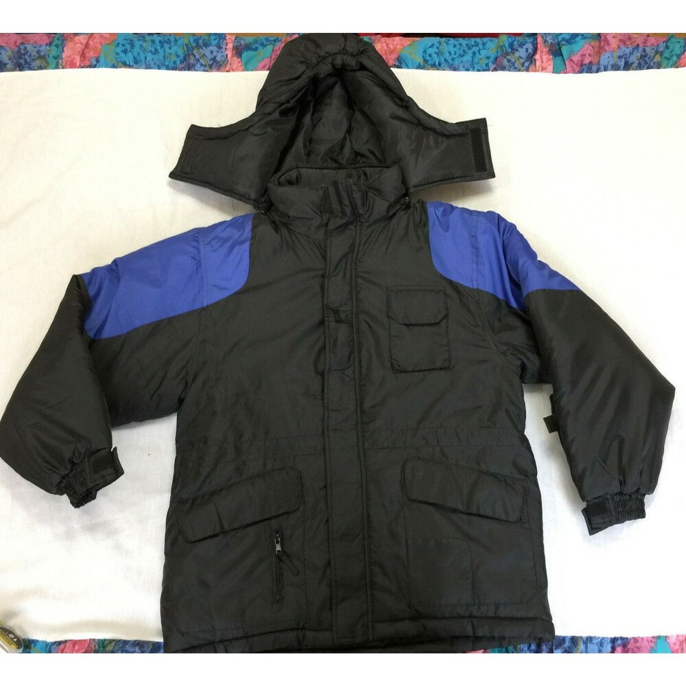 PACE OUTDOORS BOYS HOODED NYLON COAT SIZE 14-16